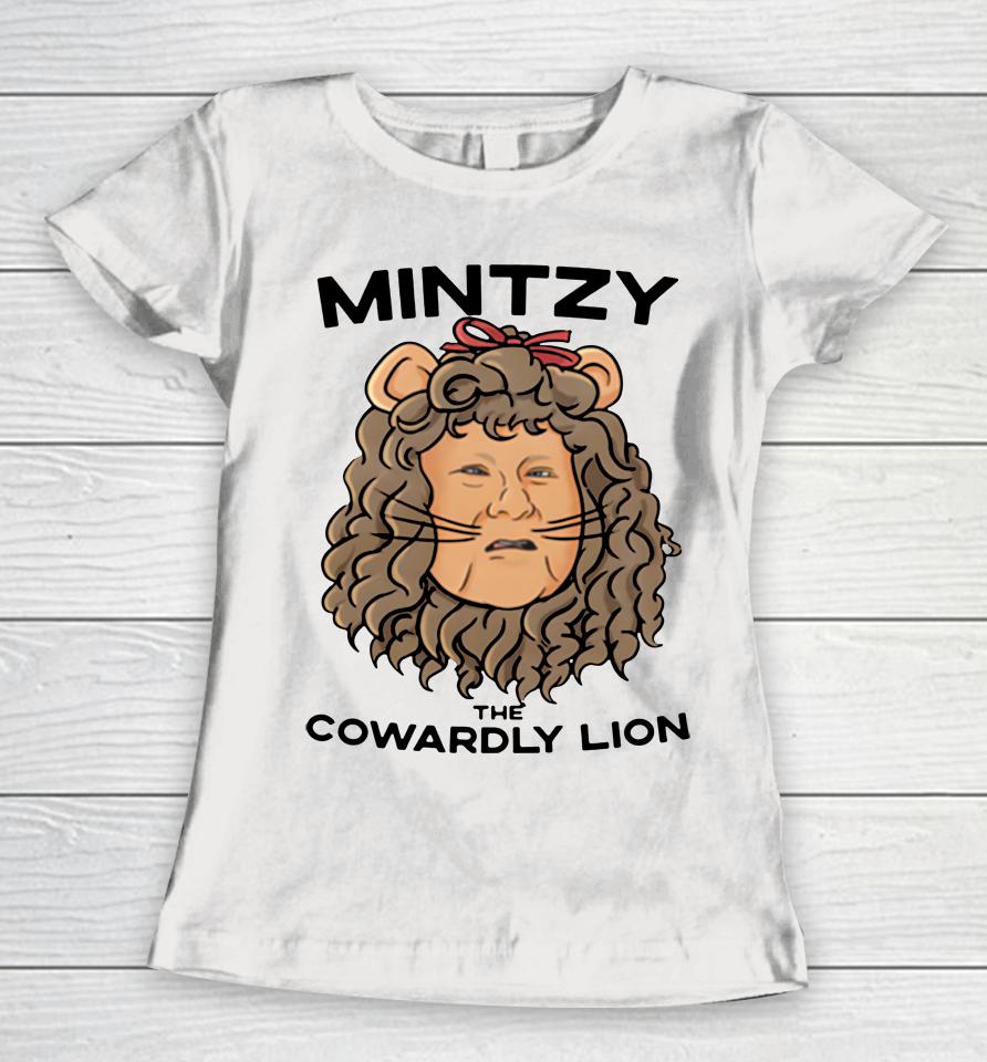 Barstool Sports Mintzy The Cowardly Lion Women T-Shirt