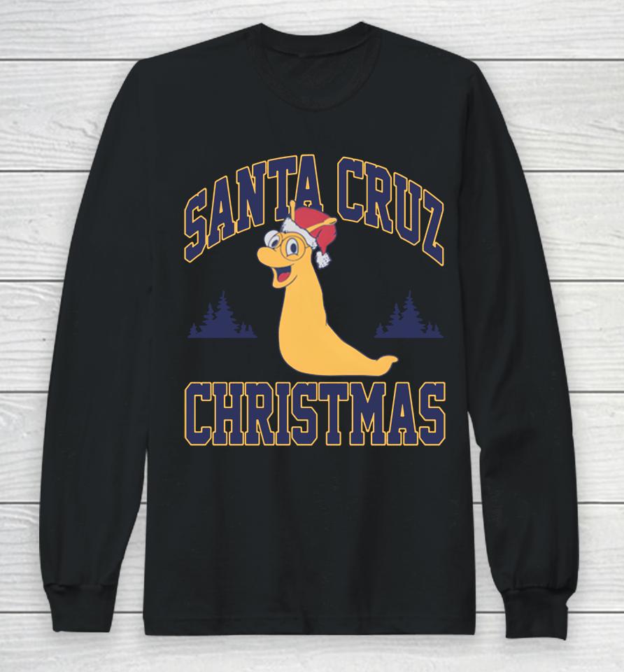 Barstool Sports Santa Cruz Christmas Long Sleeve T-Shirt