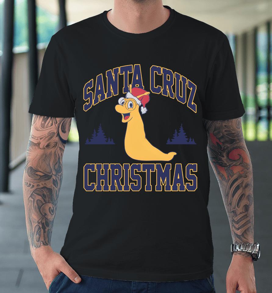 Barstool Sports Santa Cruz Christmas Premium T-Shirt