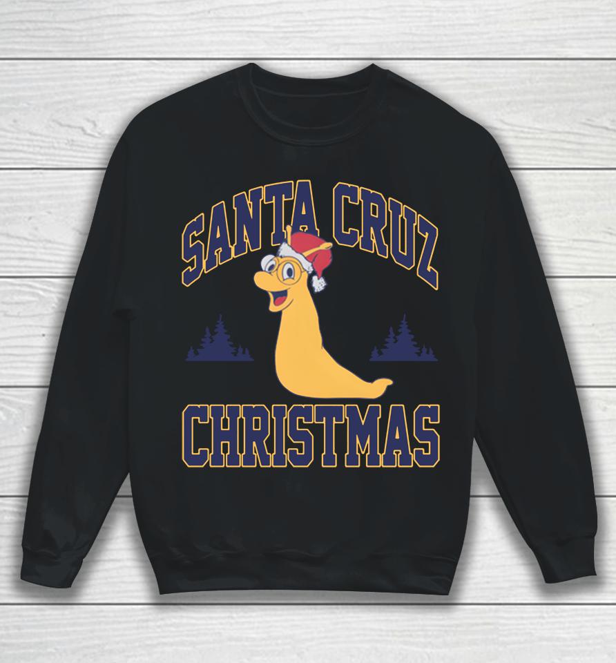 Barstool Sports Santa Cruz Christmas Sweatshirt