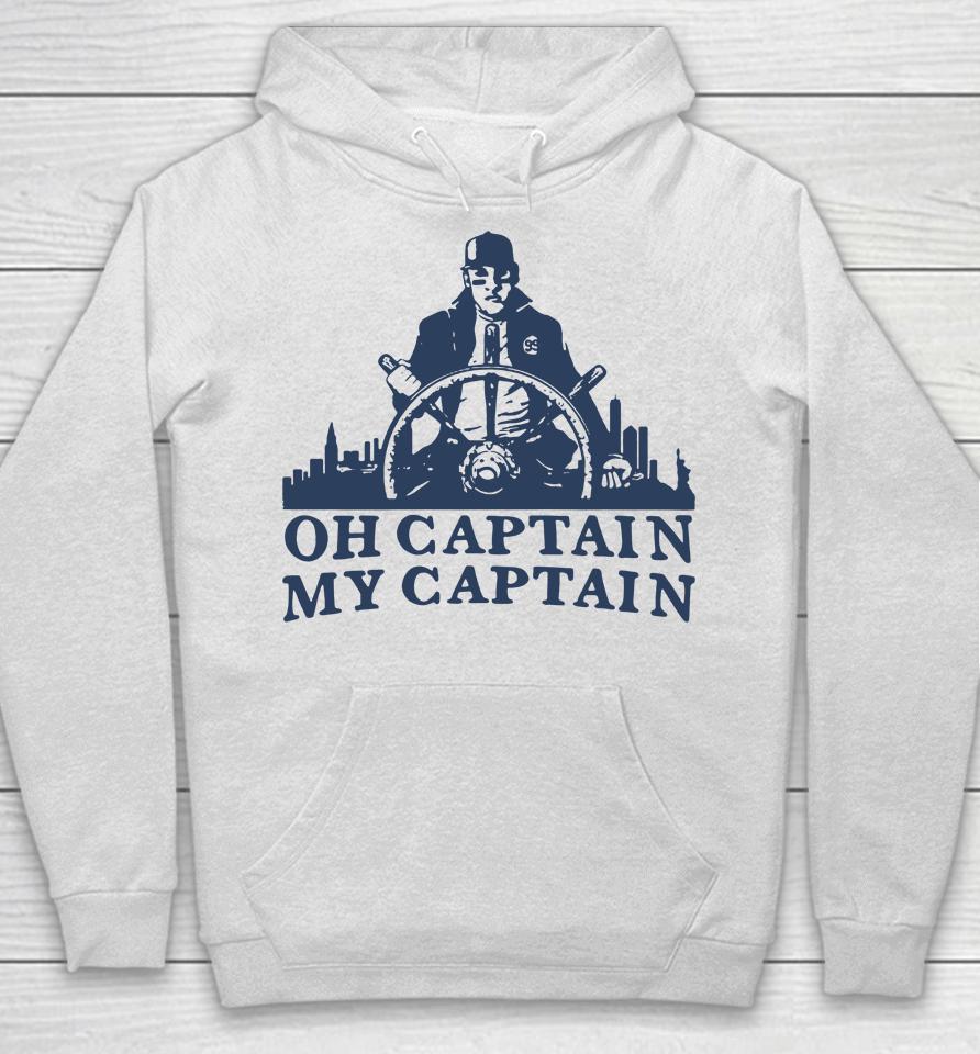 Barstool Sports Store Aaron Judge Oh Captain My Captain Hoodie
