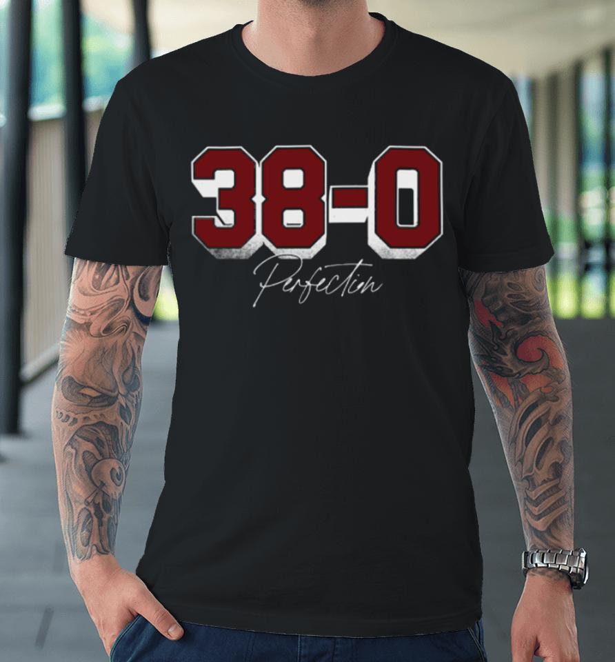 Barstool Sports Store Gamecock 38-0 Perfection Premium T-Shirt