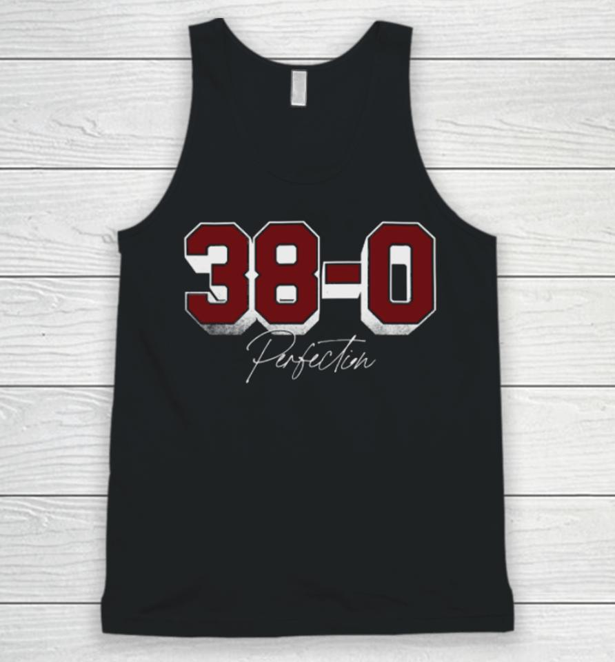 Barstool Sports Store Gamecock 38-0 Perfection Unisex Tank Top