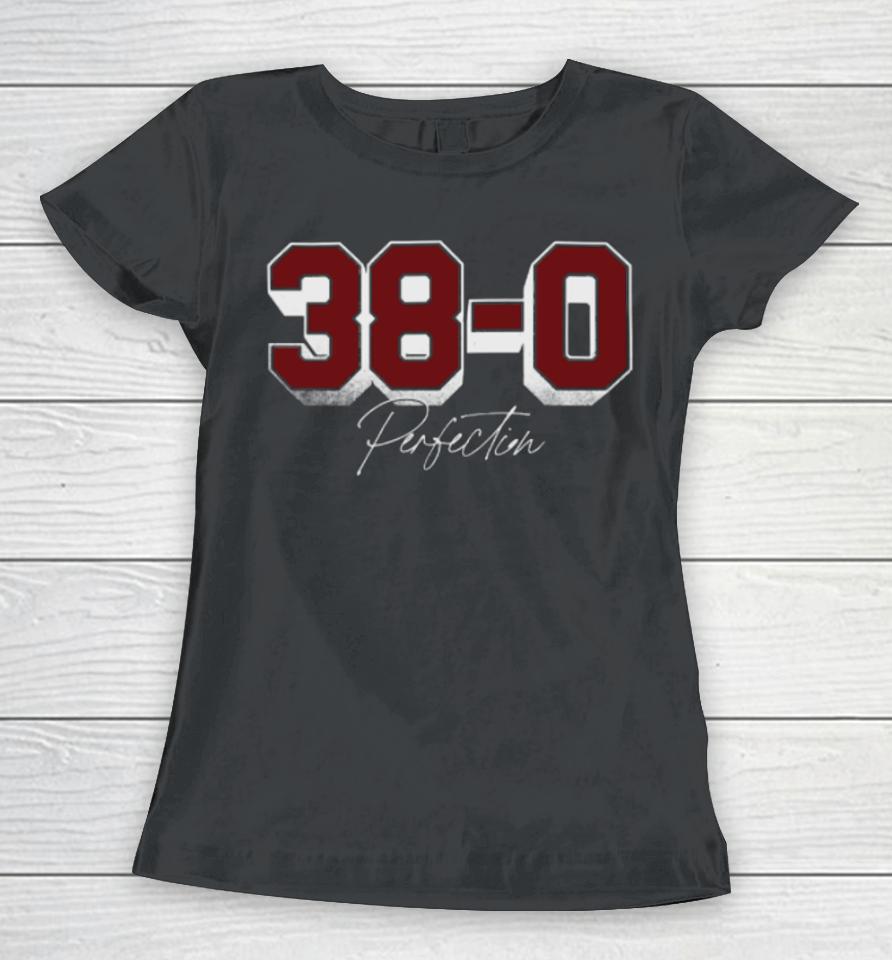 Barstool Sports Store Gamecock 38-0 Perfection Women T-Shirt