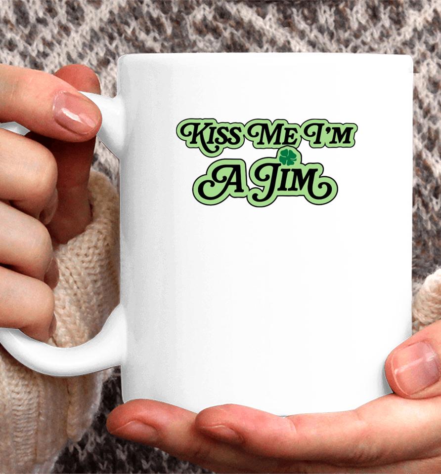 Barstool Sports Store Kiss Me I’m A Jim Coffee Mug