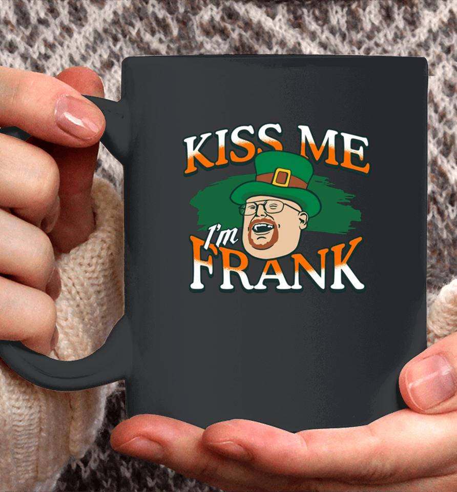 Barstool Sports Store Kiss Me I'm Frank Coffee Mug