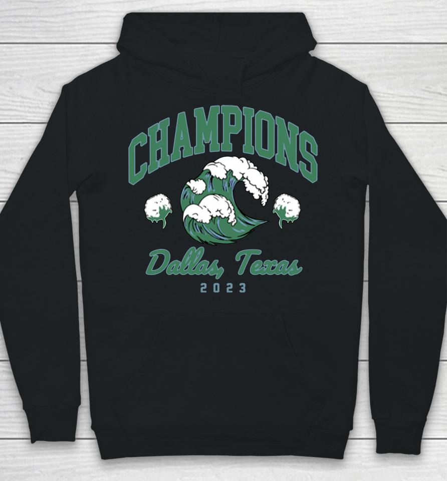 Barstool Sports Store Tulane Green Wave 2023 Cotton Bowl Champions Hoodie