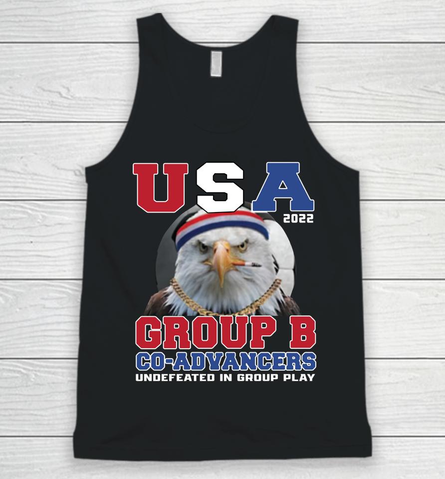 Barstool Sports Undefeated Usa 2022 Group Co-Advancers Black Unisex Tank Top