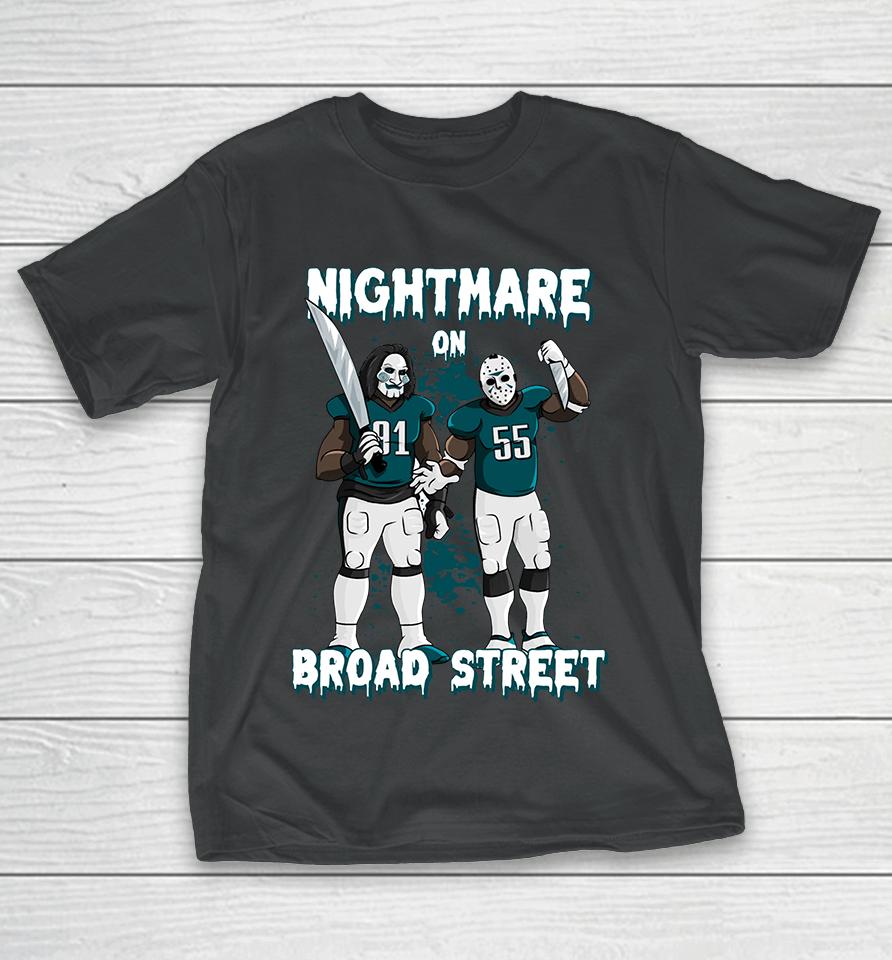 Barstool Store Nightmare On Broad Street T-Shirt