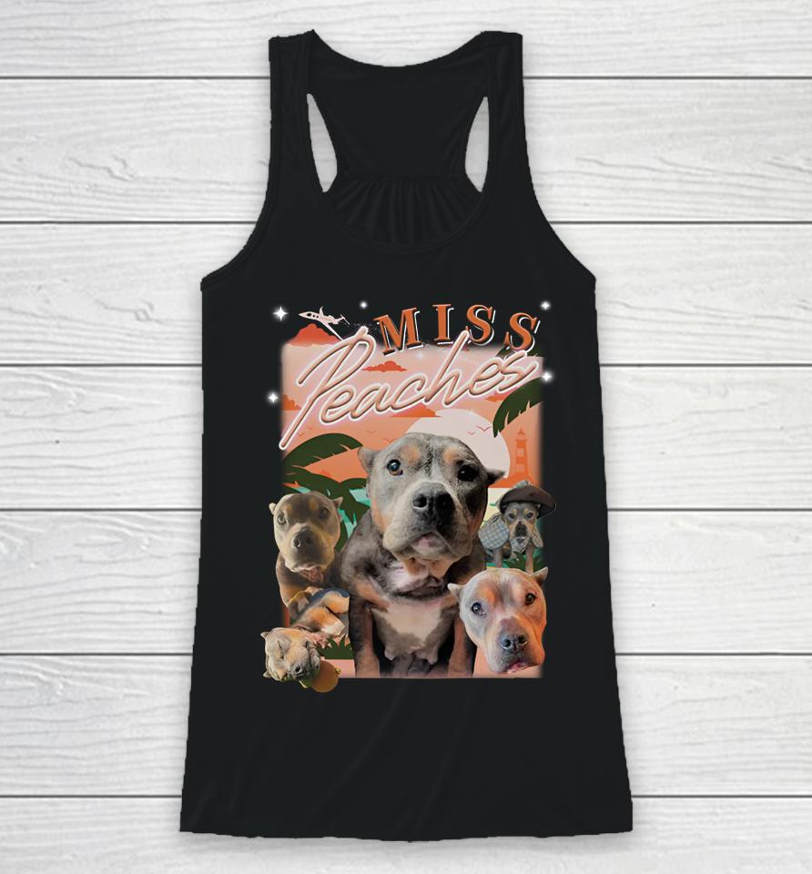 Barstoolsports Store Dave Portnoy Miss Peaches Faces Racerback Tank