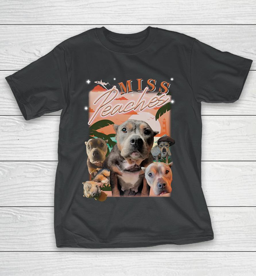 Barstoolsports Store Dave Portnoy Miss Peaches Faces T-Shirt