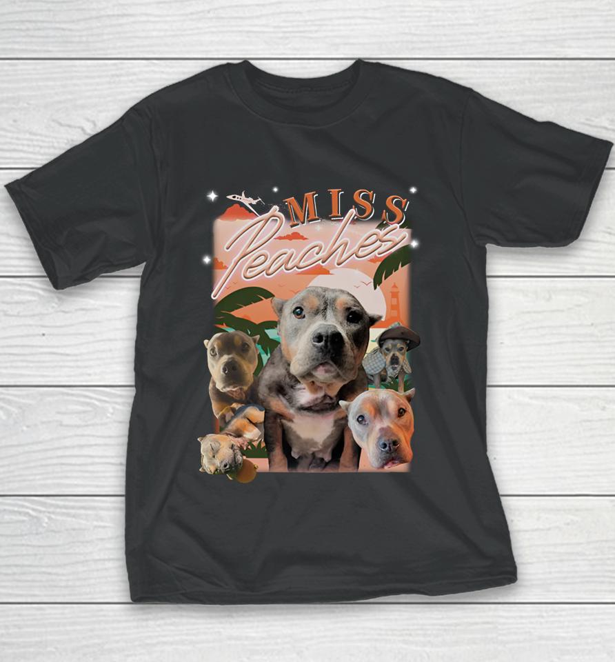 Barstoolsports Store Dave Portnoy Miss Peaches Faces Youth T-Shirt