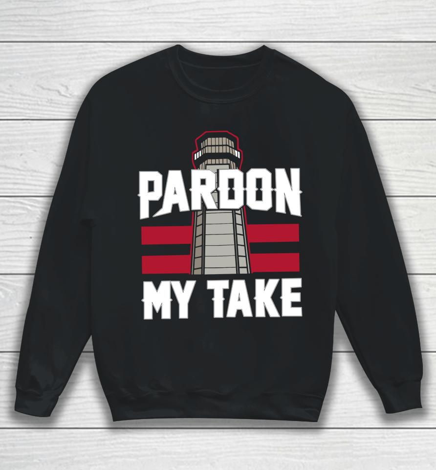 Barstoolsports Store Pardon My Take Sweatshirt