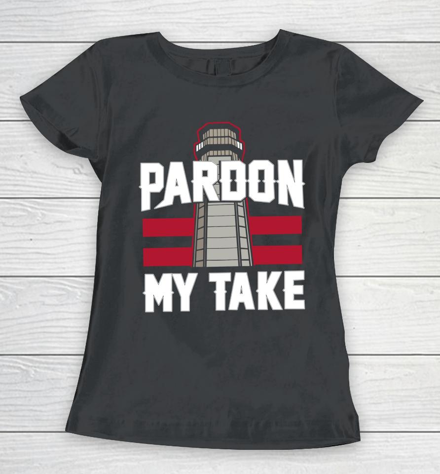Barstoolsports Store Pardon My Take Women T-Shirt