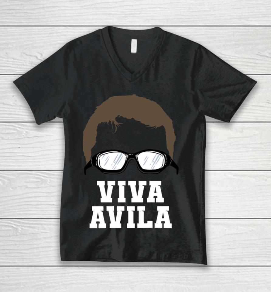 Barstoolsports Store Viva Avila Unisex V-Neck T-Shirt