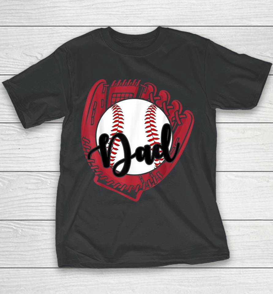 Baseball Dad Youth T-Shirt