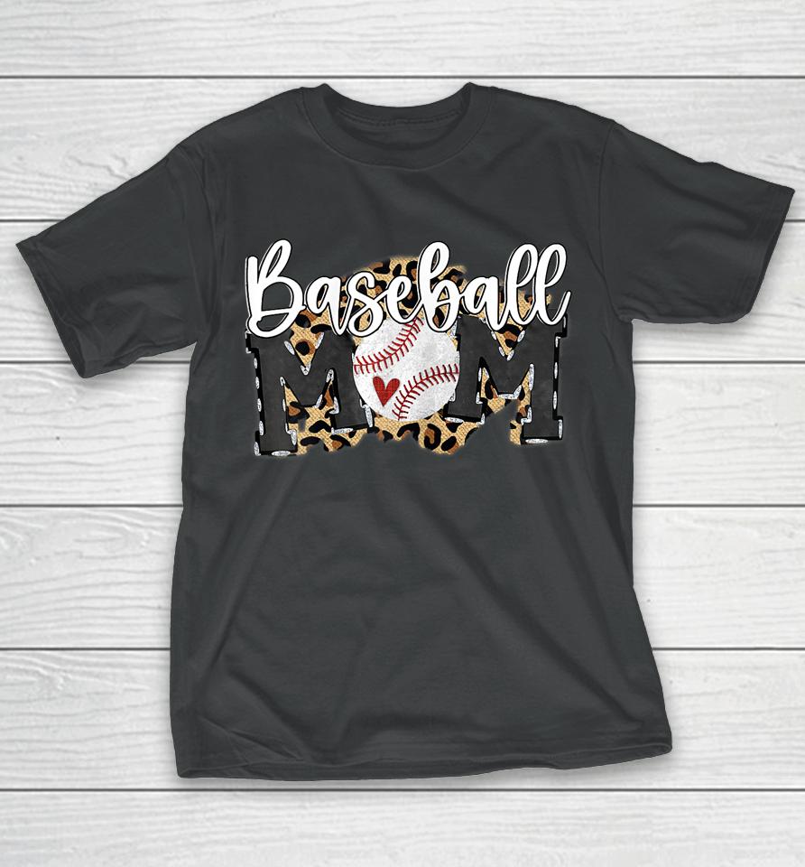 Baseball Mom Funny Softball Mom Mother's Day T-Shirt