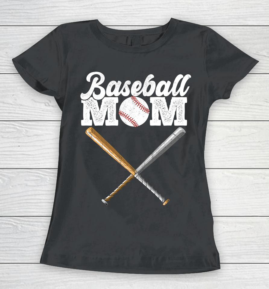 Baseball Mom Mother's Day Women T-Shirt