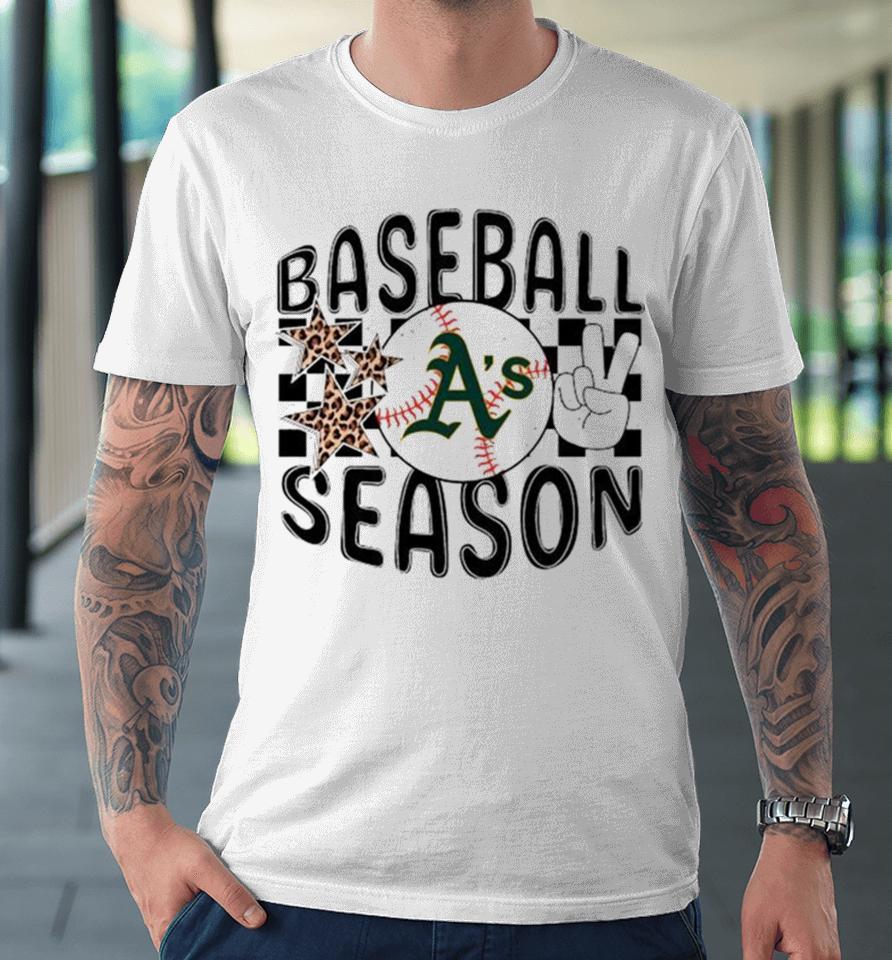 Baseball Season Oakland Athletics 2024 Premium T-Shirt