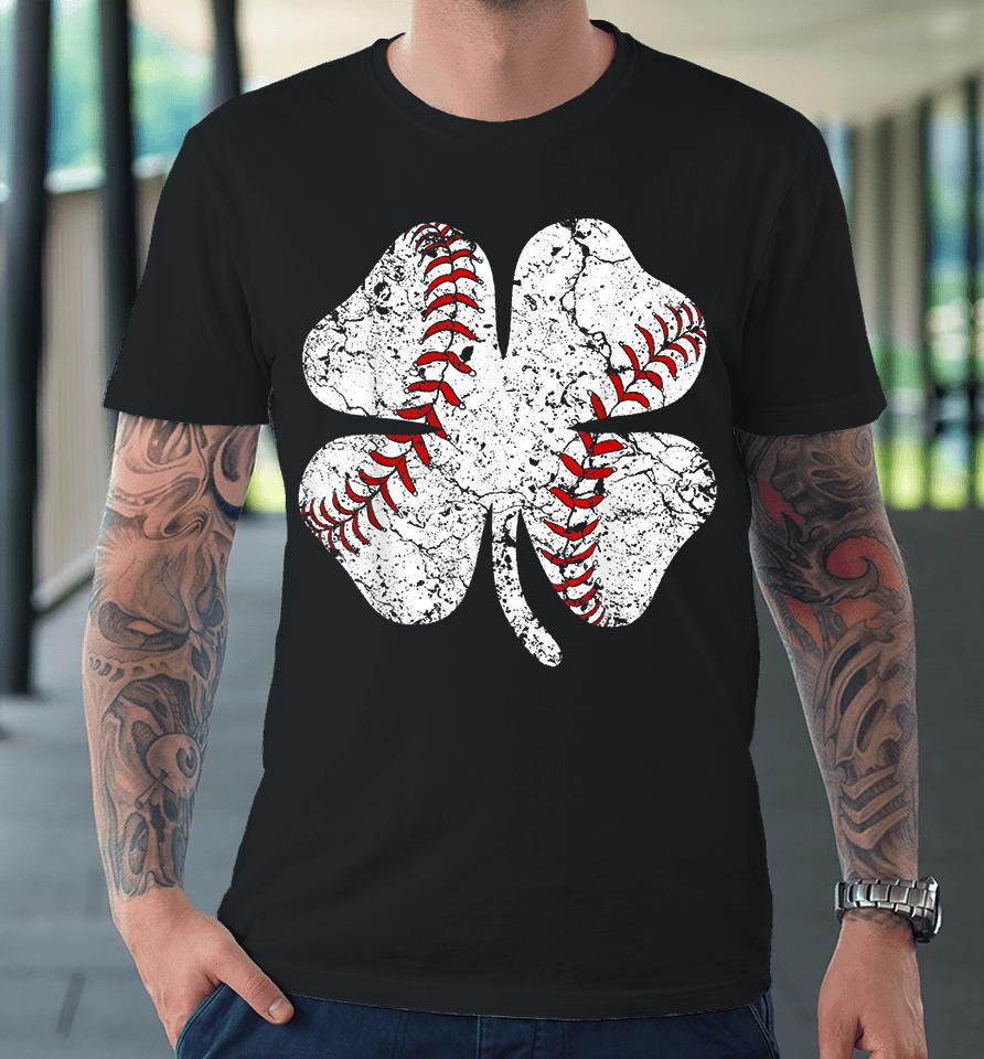 Baseball St Patricks Day Premium T-Shirt
