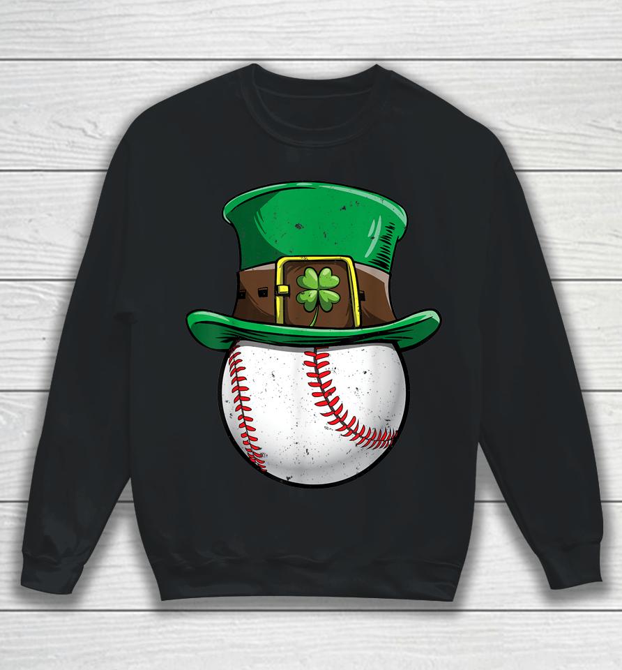Baseball St Patrick's Day Sweatshirt