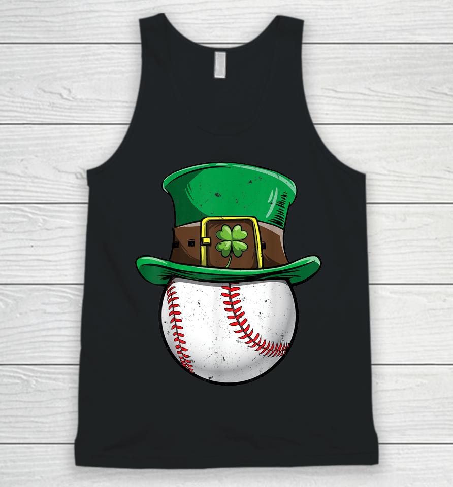 Baseball St Patrick's Day Unisex Tank Top