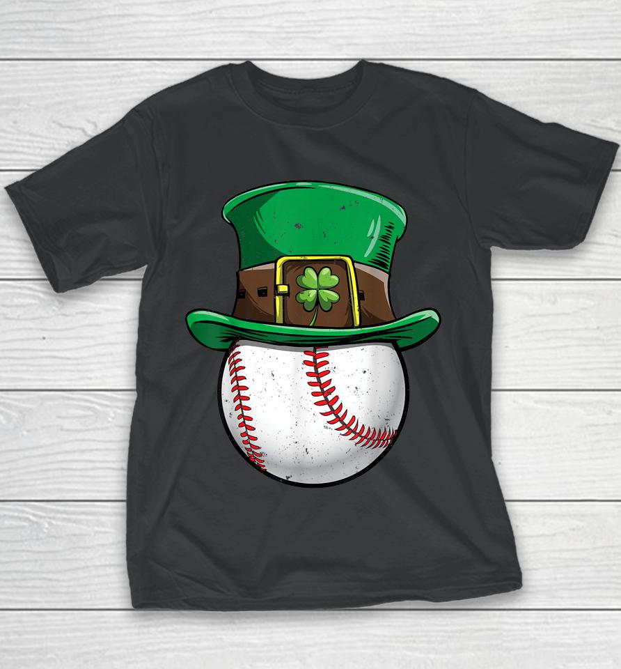 Baseball St Patrick's Day Youth T-Shirt