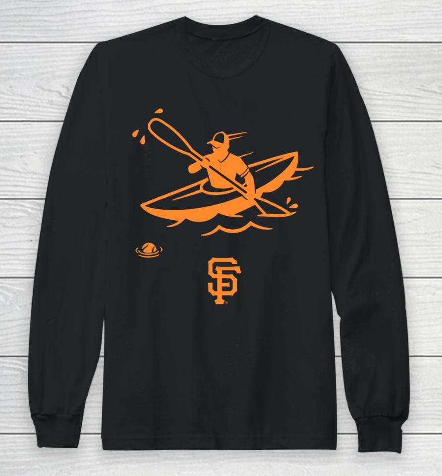 Baseballism Merch Mccovey Cove-San Francisco Giants Long Sleeve T-Shirt
