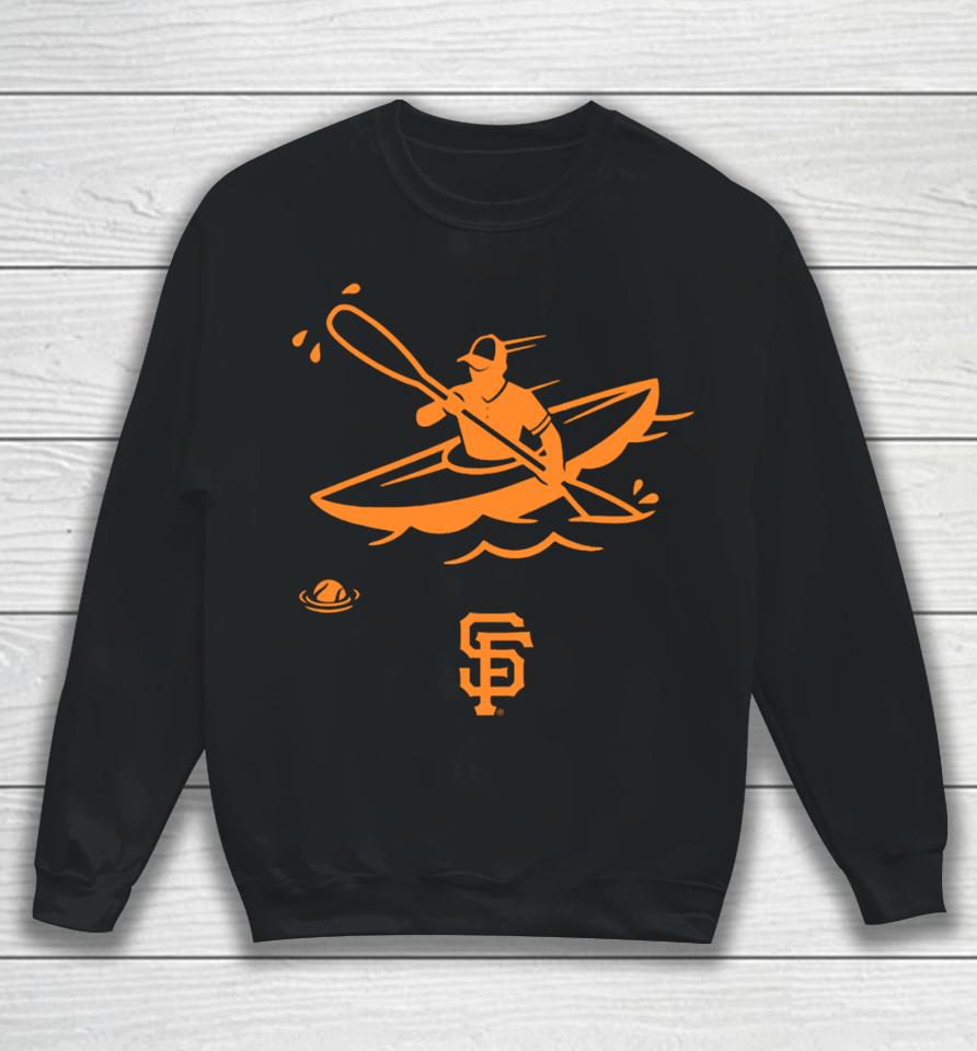 Baseballism Merch Mccovey Cove-San Francisco Giants Sweatshirt