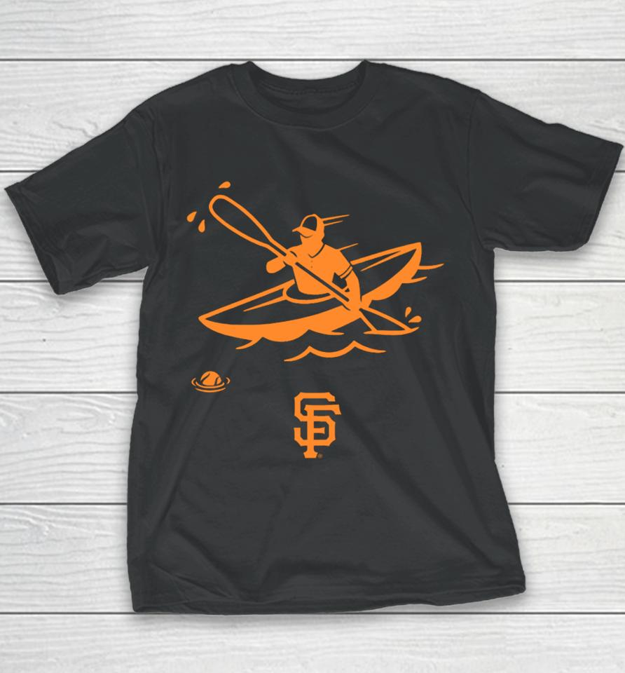 Baseballism Merch Mccovey Cove-San Francisco Giants Youth T-Shirt
