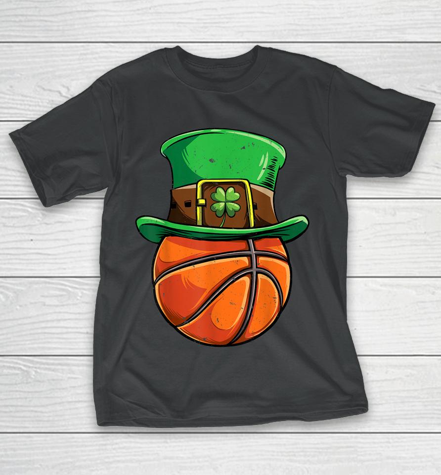 Basketball Boys St Patrick's Day T-Shirt