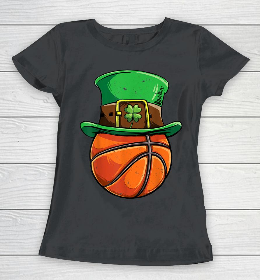 Basketball Boys St Patrick's Day Women T-Shirt