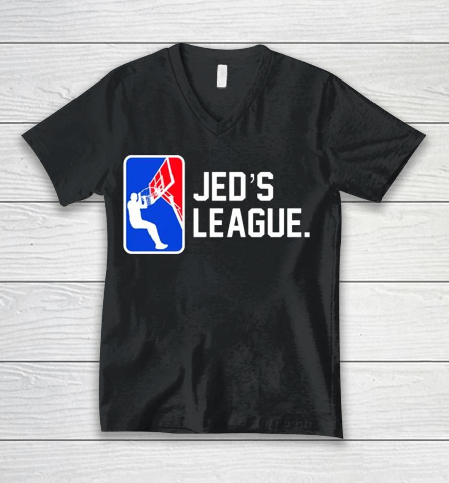 Basketball Jed’s League Unisex V-Neck T-Shirt