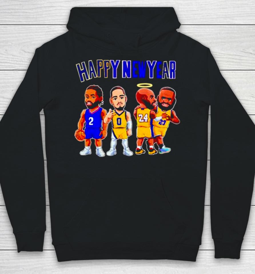 Basketball Legends Happy New Year Hoodie