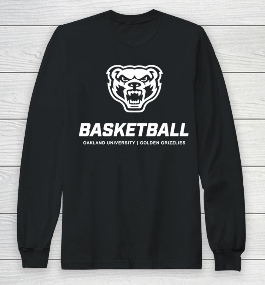 Basketball Oakland University Golden Grizzlies Classic Long Sleeve T-Shirt