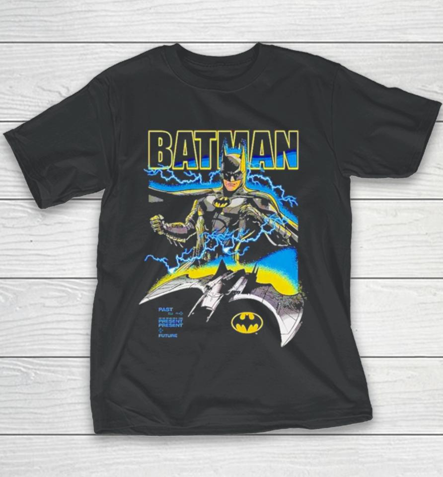 Batman Past Present Future Youth T-Shirt