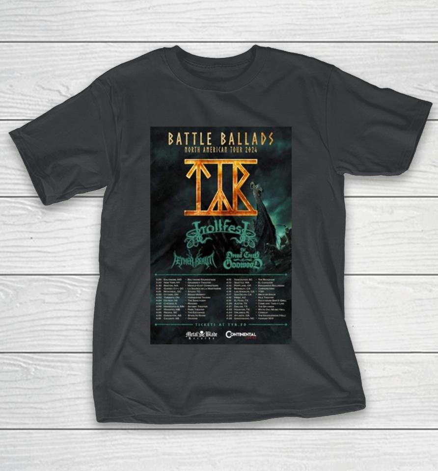 Battle Ballads North American Tour 24 T-Shirt