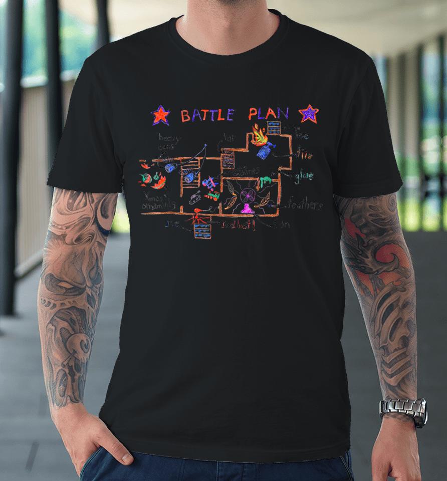 Battle Plan Christmas Home Kids Hand Dawn Alone Xmas Premium T-Shirt