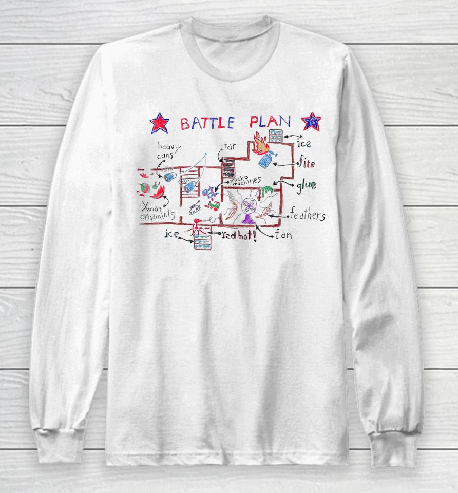 Battle Plan Christmas Home Kids Hand Dawn Alone Xmas Long Sleeve T-Shirt