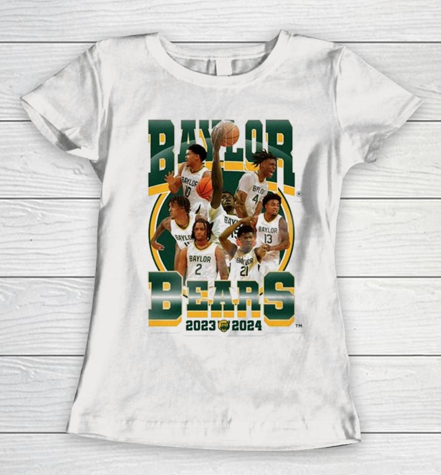 Baylor Bears 2024 Ncaa Men’s Basketball 2023 – 2024 Post Season Women T-Shirt