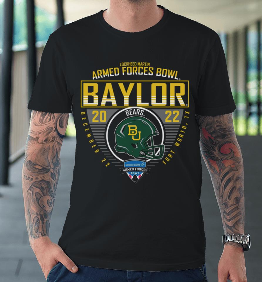 Baylor University Ncaa 2022 Armed Forces Bowl Bound Premium T-Shirt