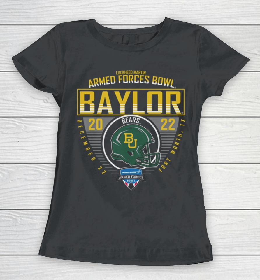 Baylor University Ncaa 2022 Armed Forces Bowl Bound Women T-Shirt