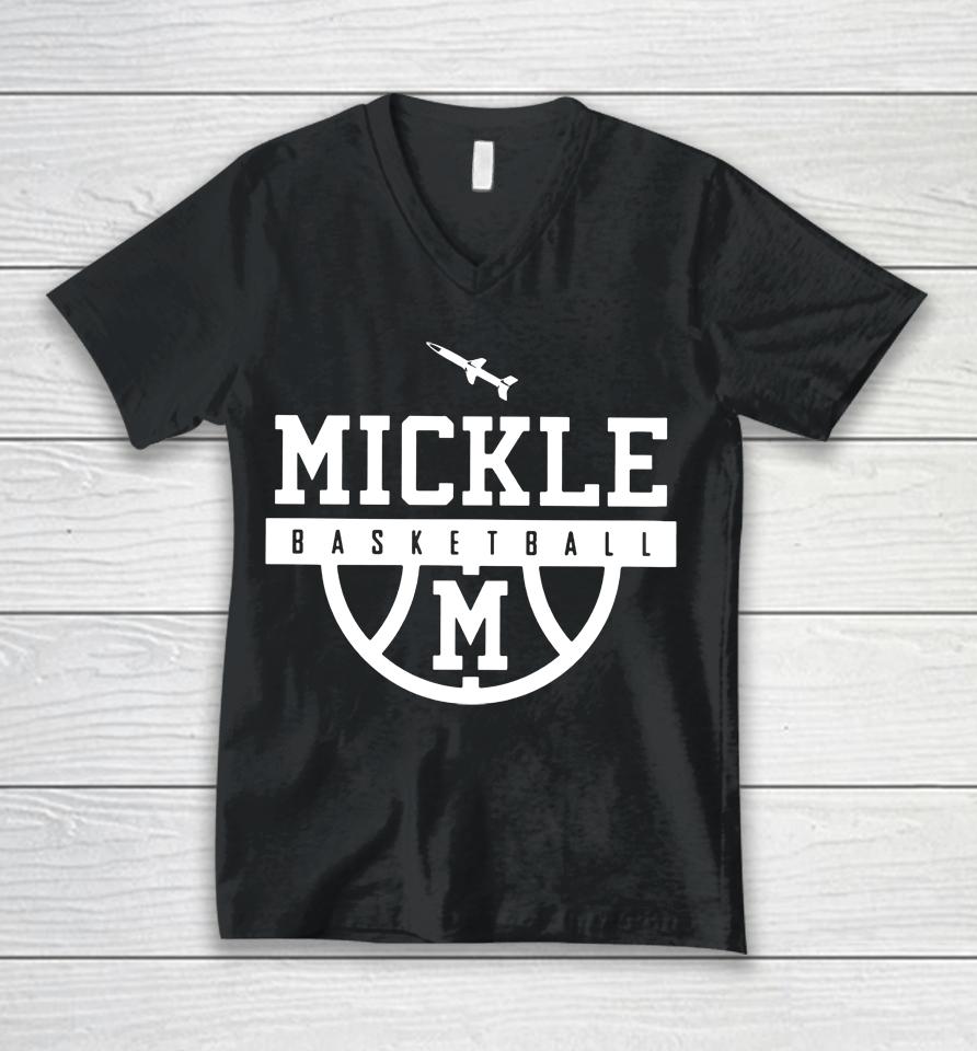 Bbbprinting Shop Mickle Basketball Unisex V-Neck T-Shirt