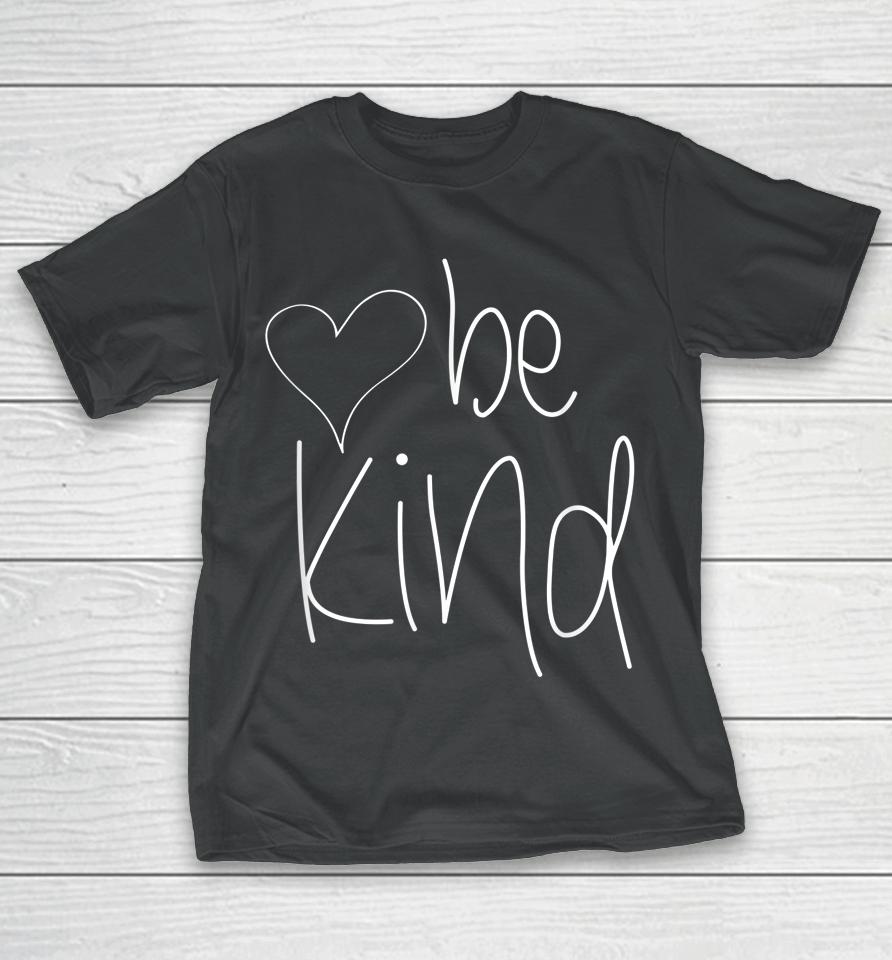 Be Kind Heart Graphic T-Shirt