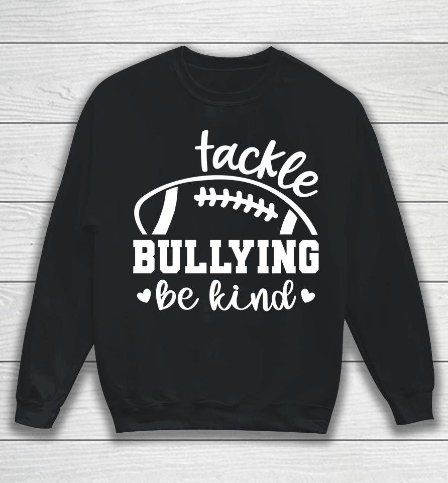 Be Kind Unity Day Orange Anti Bullying Kids Football Sweatshirt
