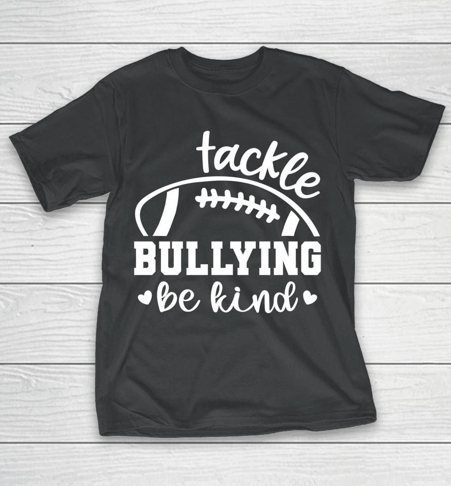 Be Kind Unity Day Orange Anti Bullying Kids Football T-Shirt