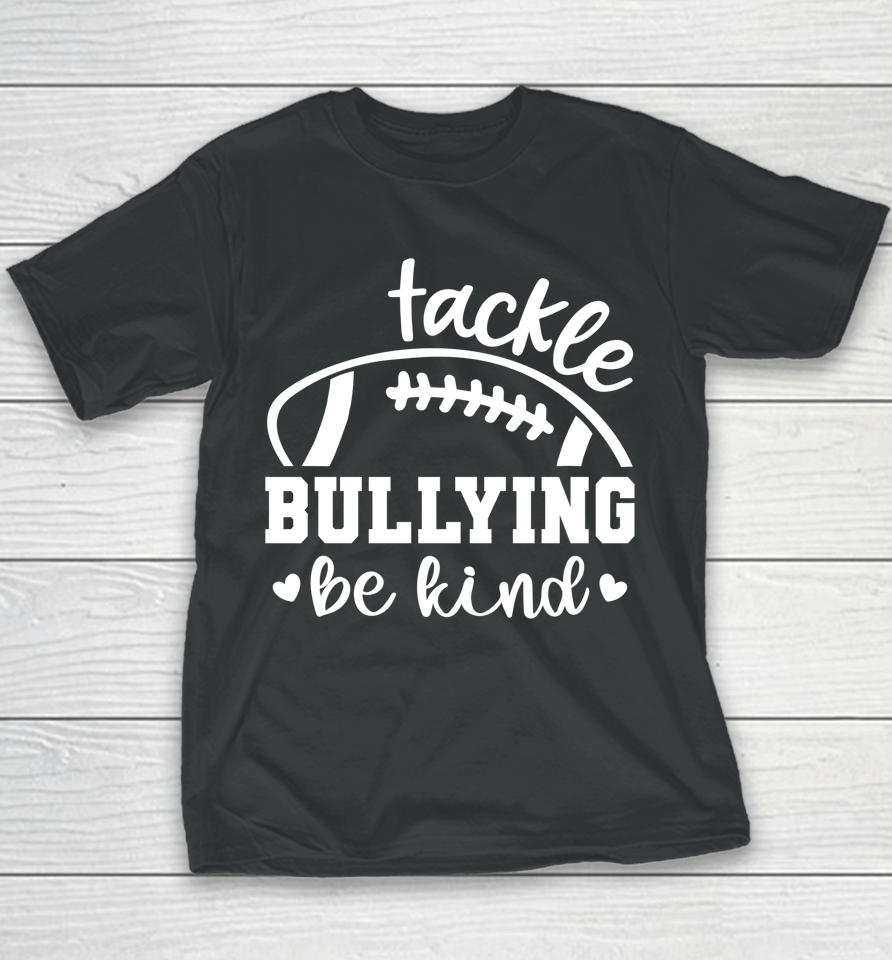 Be Kind Unity Day Orange Anti Bullying Kids Football Youth T-Shirt