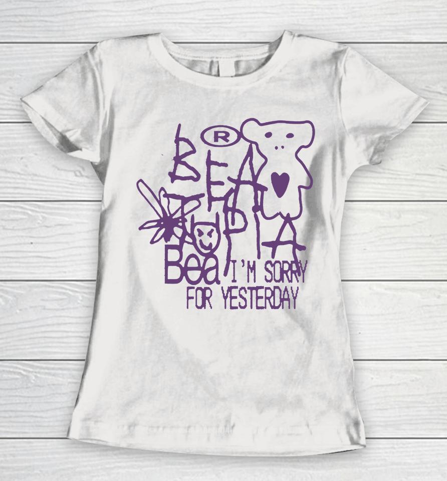 Beabadoobee I'm Sorry For Yesterday Women T-Shirt