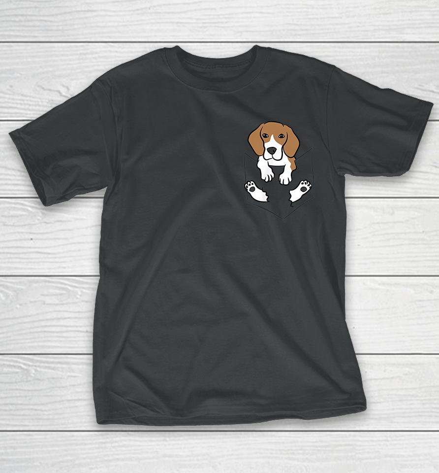 Beagle Dog In The Pocket T-Shirt