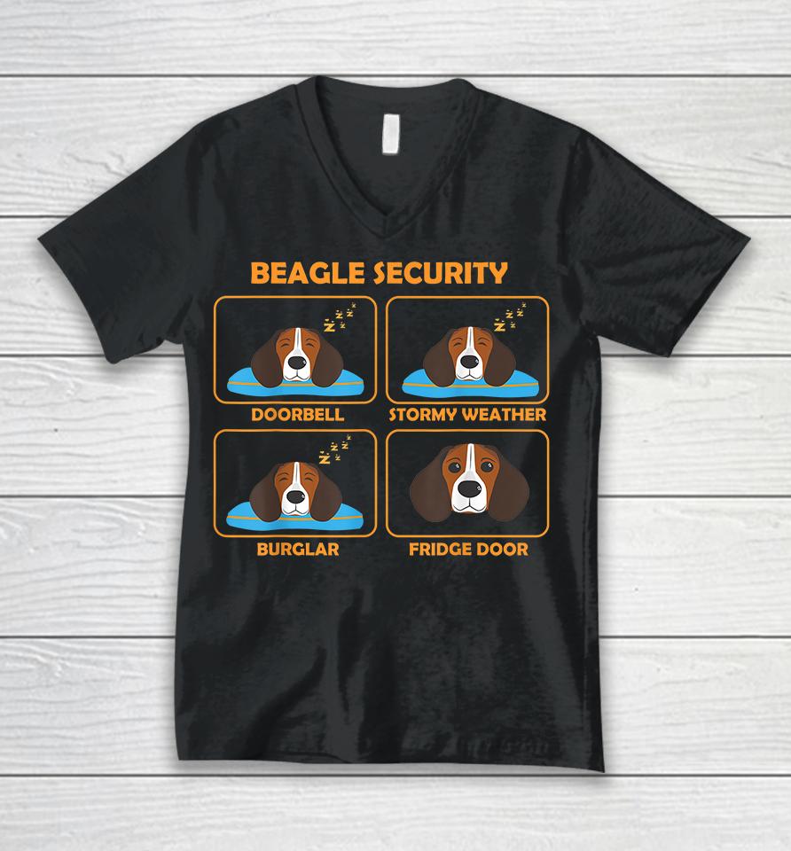 Beagle Security Unisex V-Neck T-Shirt